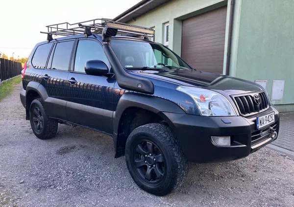 mazowieckie Toyota Land Cruiser cena 49700 przebieg: 467000, rok produkcji 2003 z Szubin